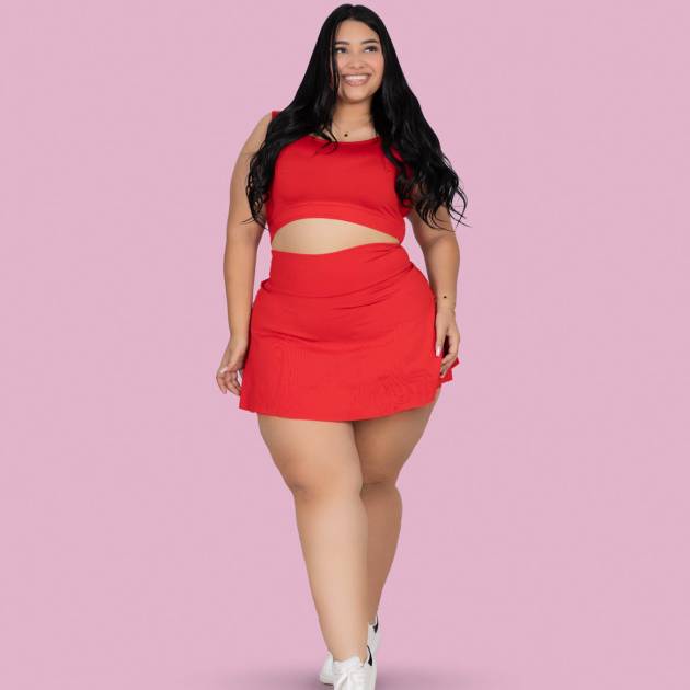 Conjunto Plus Minifalda