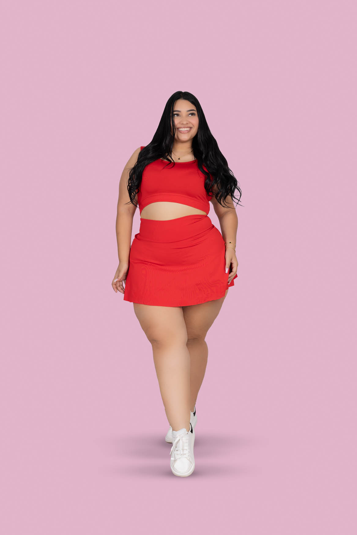 Conjunto Plus Minifalda