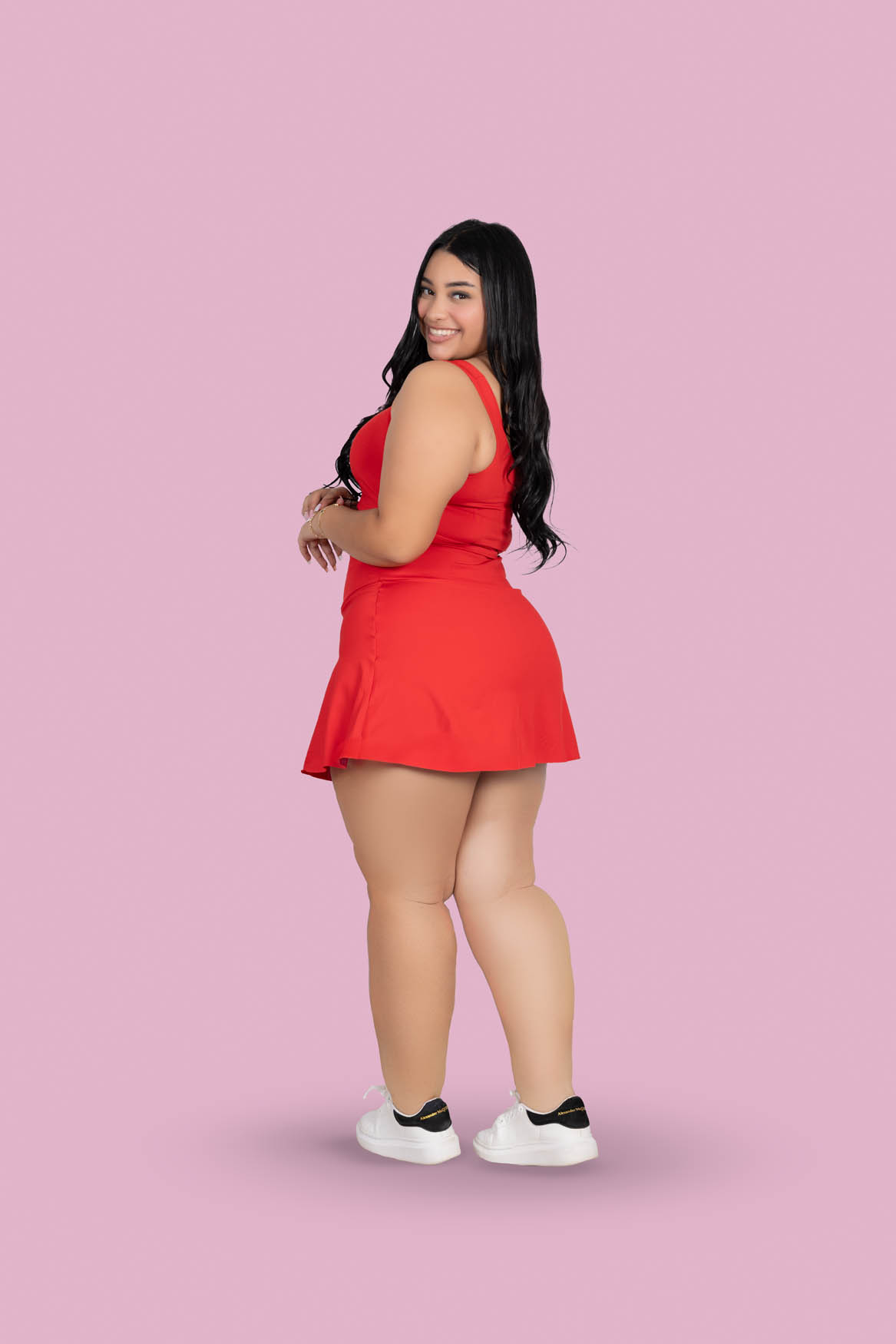 Conjunto Plus Minifalda