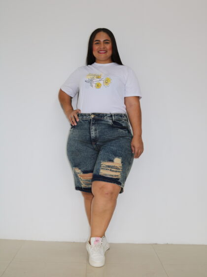Bermuda Denim Rips
