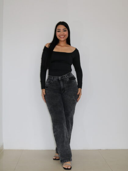 Blusa Dama Manga Larga