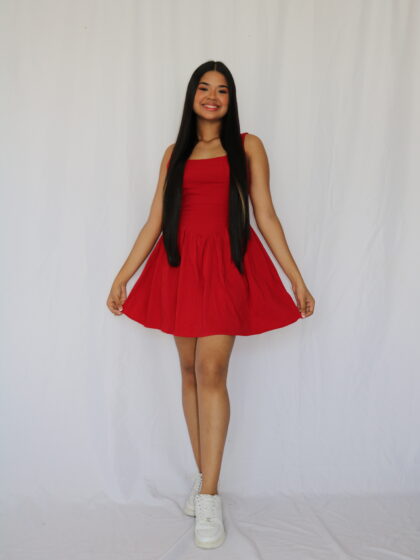 Vestido Dama con Vuelo