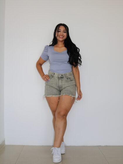 Short Estilo Gris Dama