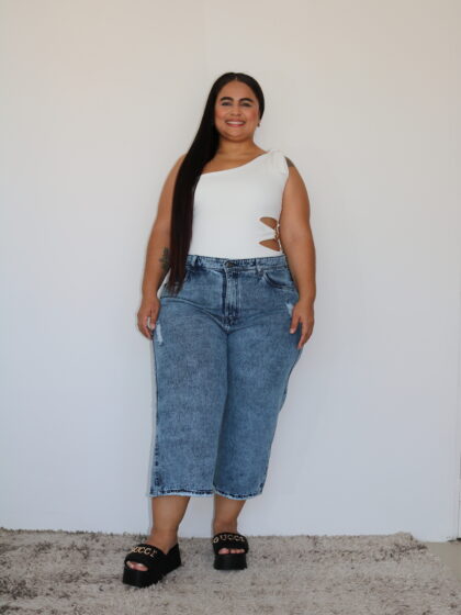 Body Asimetrico de Tirantes - Talla Plus