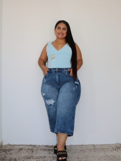 Body Elegante de Tirantes - Talla Plus